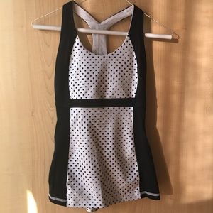 Lululemon polka dot tank !